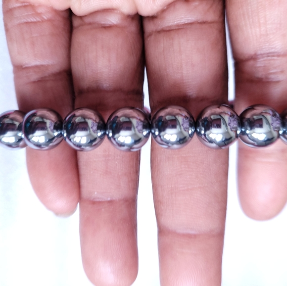 Terahertz Crystal Unisex Stretch Bracelet - Picture 2 of 6